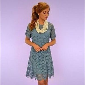 NWT Blue Lace Dress